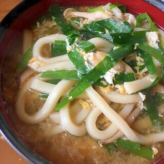 牛だし韮玉うどん